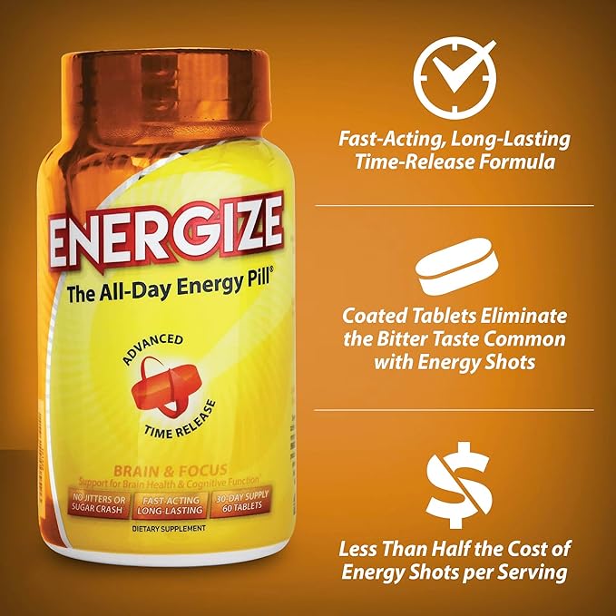 iSatori Energize Brain & Focus Caffeine Pills - Image 3