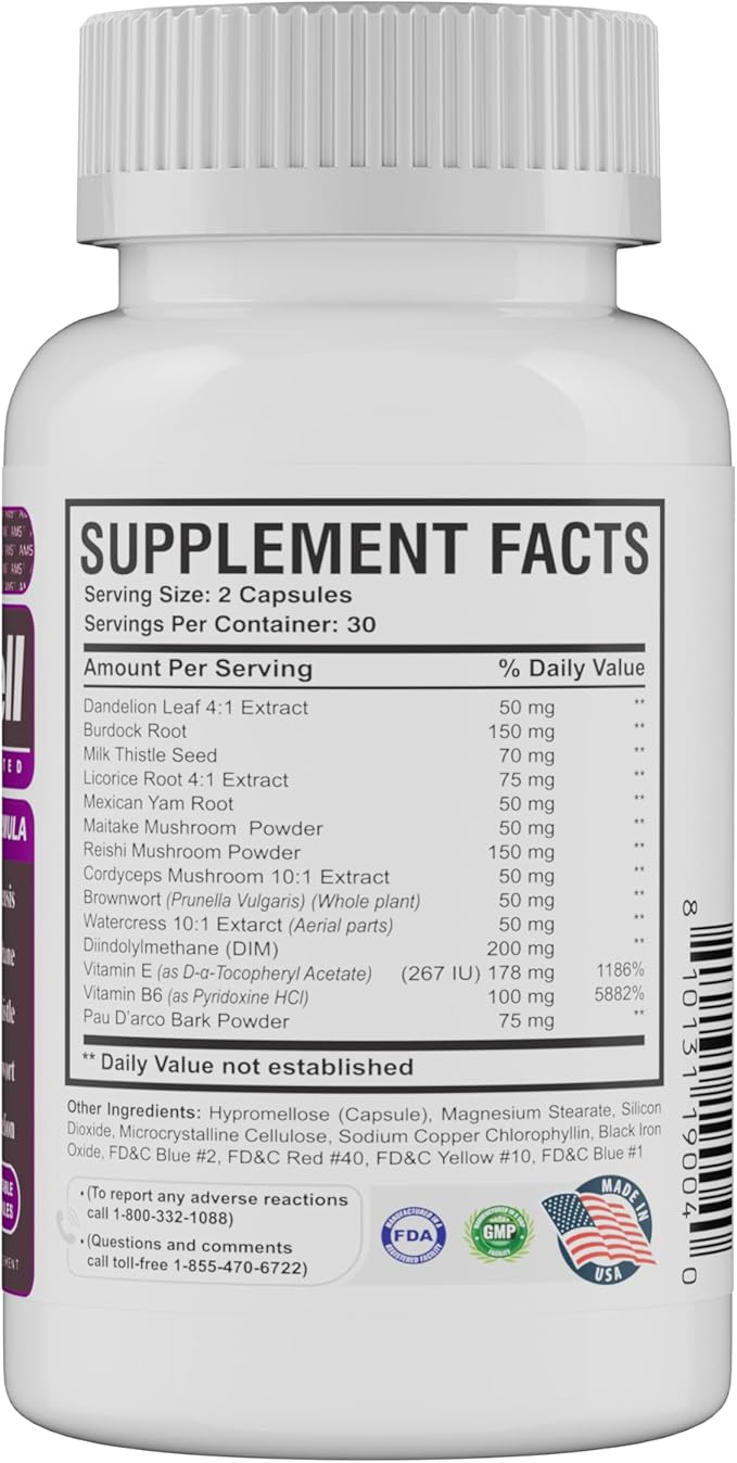 America Medic & Science BreastWell – Herbal Support Supplement - Image 2