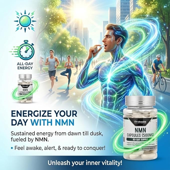 Probase Nutrition Longevity Pure NMN Capsules 60 Count - Image 9
