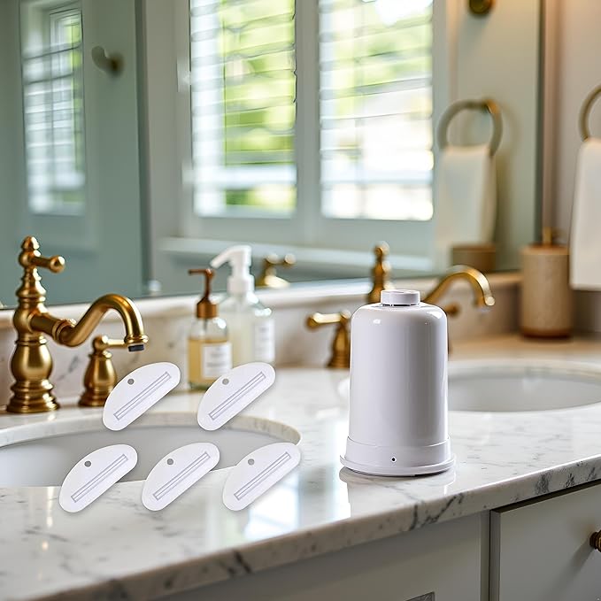 5Pcs White Toothpaste Squeezer, Plastic Toothpaste Tube Squeezer Dispenser - Image 3