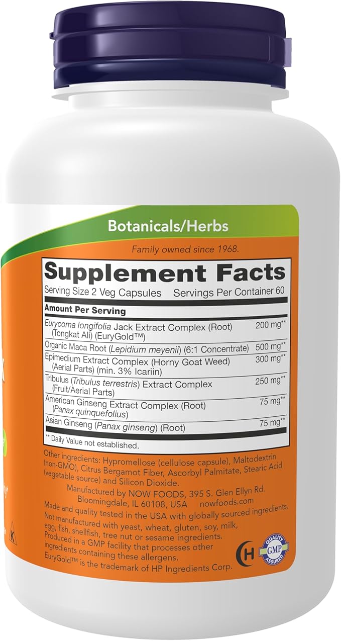 NOW Foods Supplements, TestoJack™ 200 - Image 2