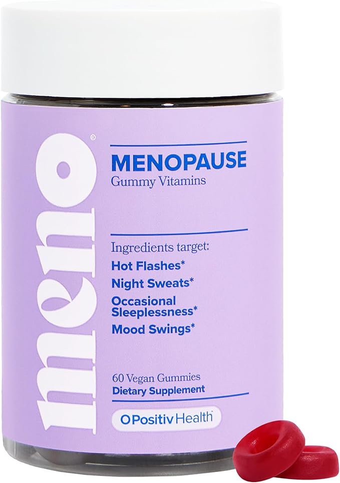 O Positiv MENO Gummies for Menopause, 30 Servings by OPOSITIV
