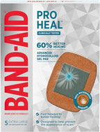 BAND-AID Brand Pro Heal Adhesive Waterproof Bandages, Hydrocolloid Gel Patch - Image 7