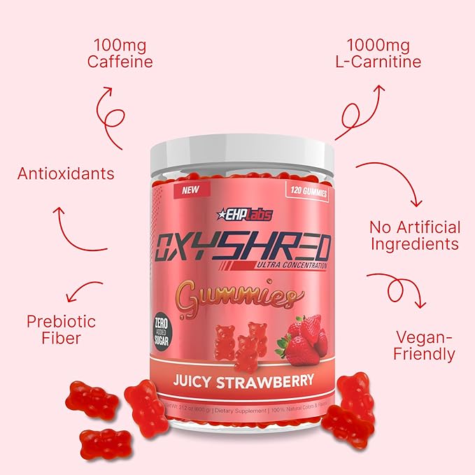 EHP Labs OxyShred Gummies - Image 3