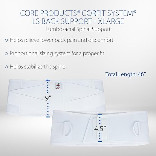 Core Products Corfit LS Lumbar Support Back Brace - Image 5