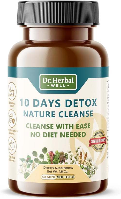 10 Days Detox Natural Cleanse by DrHerbalWell