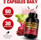Beet Root Capsules 1300mg, Beet Root Powder - Image 6