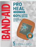 BAND-AID Brand Pro Heal Adhesive Waterproof Bandages, Hydrocolloid Gel Patch by BAND-AID%C2%AEBrand