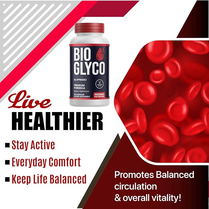 Bio Glyco Capsules, Official BioGlyco Blood Health Support Supplement Pills - Image 5