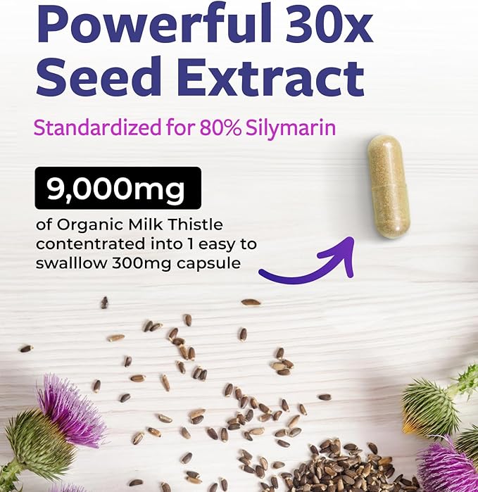 USDA Organic Milk Thistle Capsules - Image 3