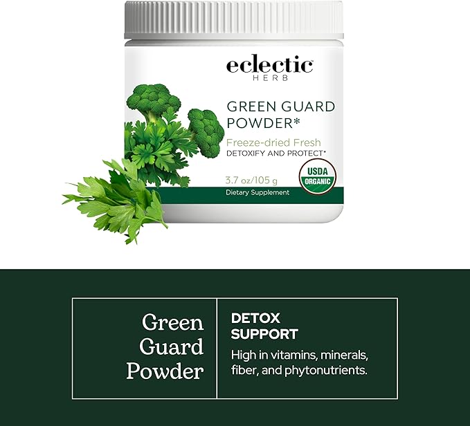 Eclectic Herb - Green Guard Powder | Natural Detox & Antioxidant Support | - Image 3