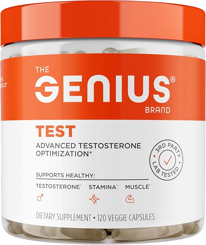 Genius Test, Advanced Testosterone Booster by TheGeniusBrand