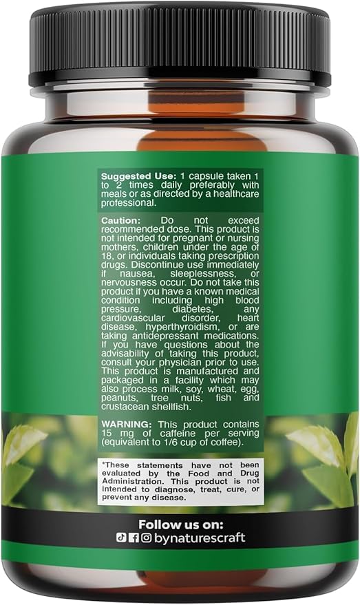 Green Tea Extract Capsules - Image 2