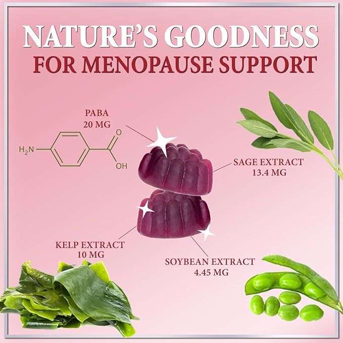 Menopause Supplements for Women Gummies - Image 3