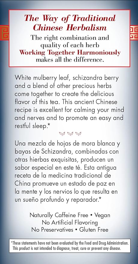 Bravo Tea Sleep & Renew Herbal Tea Caffeine Free, 20 Tea Bags - Image 8