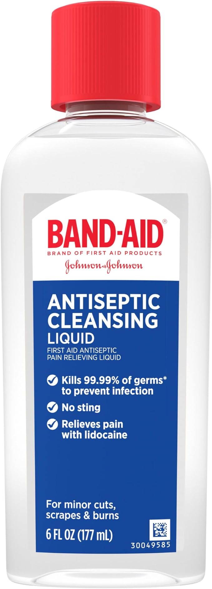 Band-Aid Brand Antiseptic Cleansing Liquid, First Aid Antiseptic Wash Relieves by BAND-AID%C2%AEBrand