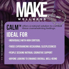 Calm Supplement | 30 Servings | Precision Peptide Support - Image 6