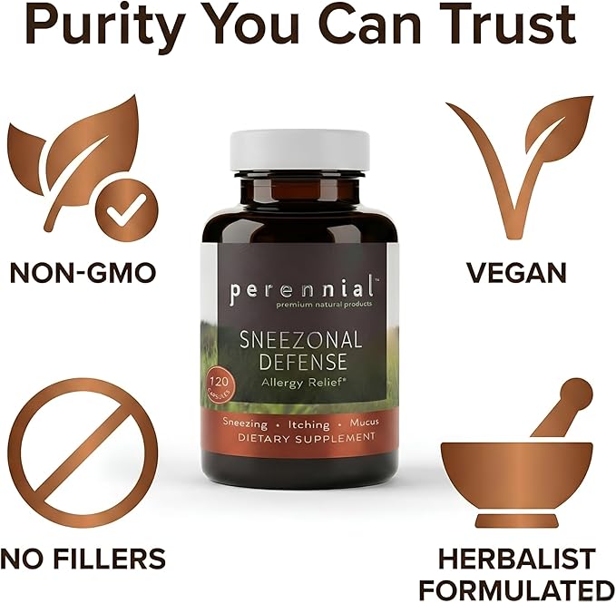 Sneezonal Defense Allergy Relief Formula – Natural Herbal Supplement - Image 5