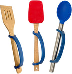 EazyHold Navy Silicone Universal Cuff, Large to X-Large Hands, Fits Adaptive - Image 4