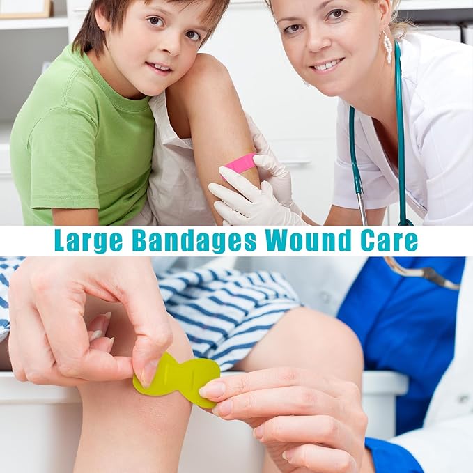 Lounsweer 720 Pcs Assorted Bandage Bulk Variety Pack Flexible Adhesive - Image 5
