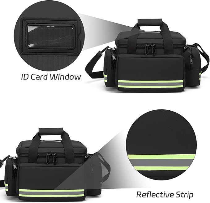 Medical Bags Empty First Aid Bag, First Responder Bag, First Aid Kits Organizer - Image 4