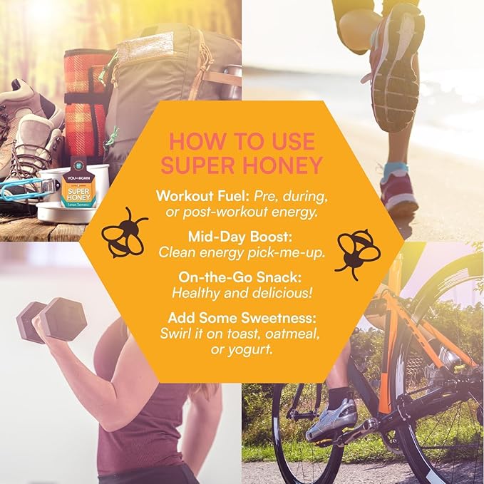 You Again Super Honey Chocolate Packets | Workout Clean Energy Gel Packs | - Image 7