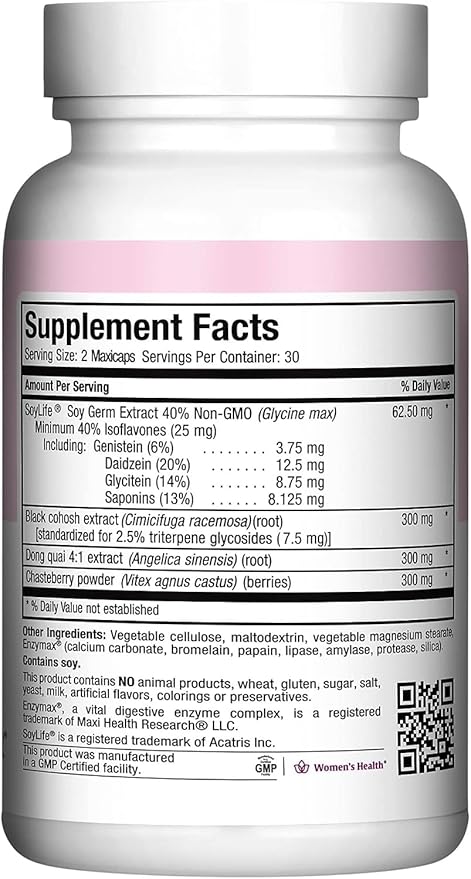 Menopause Supplements for Women Hot Flashes & Night Sweats – Hormone Balance - Image 2