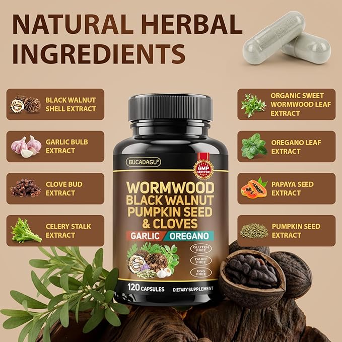 Wormwood Black Walnut Clove Cleanse - Image 3