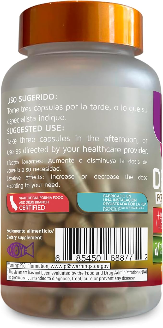 Betel Natural Detoxsan Capsules Total Detox Cleanse Healthy Liver and Colon - Image 3