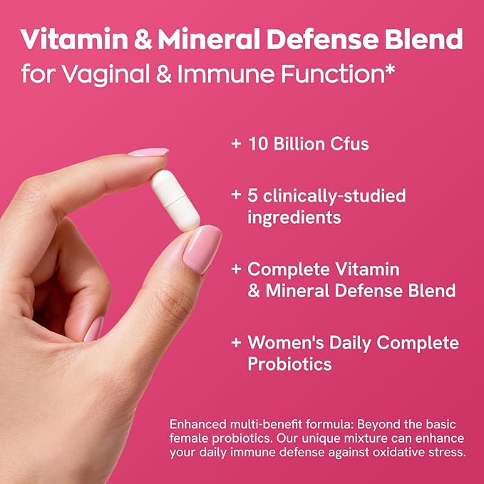Gynable Vaginal Probiotics for Women, Female Probiotic for pH Balance - Image 3