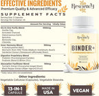 Resciency Detox Binder Supplement – Activated Charcoal, Bentonite Clay - Image 3