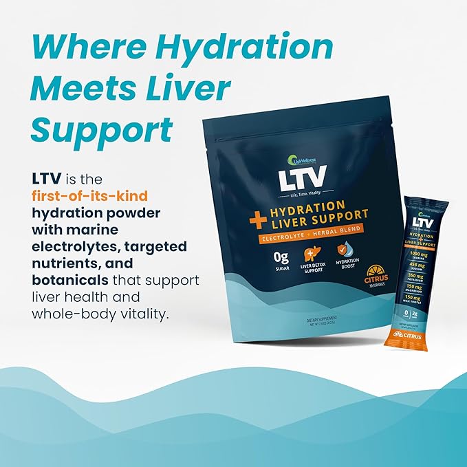 UpWellness LTV Liver Hydration Packets - Image 3