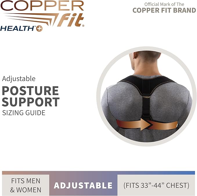 Copper Fit Health Unisex Posture Support, Adjustable_PARENT - Image 4