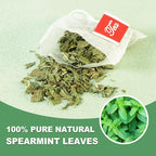 TEARELAE - Spearmint Tea - 1.5g x 50 Count - 100% Pure Spearmint Leaves - - Image 2