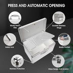 Medicine Lock Box with Key, Alluminum Alloy Box - Image 7