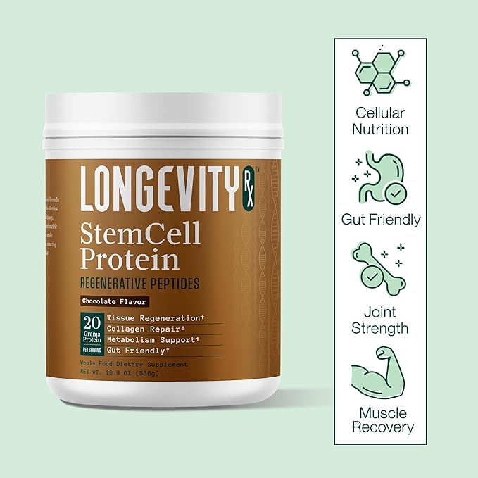 Stem Cell Protein Powder Chocolate – Bone Marrow & Bone Broth Protein, Bacillus - Image 8