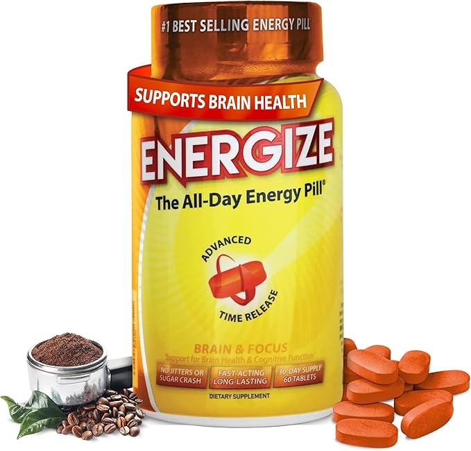 iSatori Energize Brain & Focus Caffeine Pills by iSatori