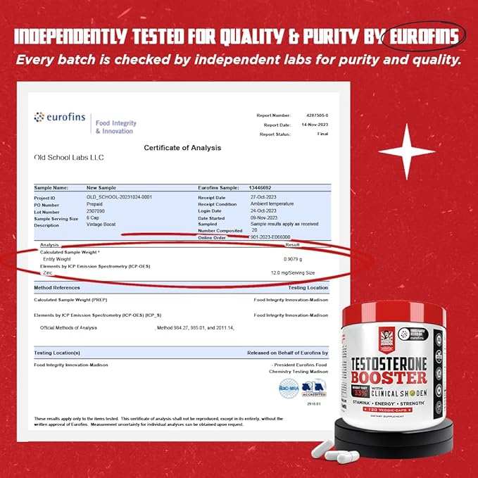Old School Labs Testosterone Supplement - Image 5