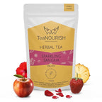TeaNOURISH Sparkling Sangria | CAFFEINE-FREE Herbal Tea | Refreshing and Fruity by TeaNOURISH