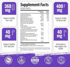 1 Body Liver Cleanse Detox & Repair – Milk Thistle Liver Support Supplement - Image 2