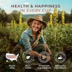 Gya Tea Co Mullein Leaf Herbal Tea Pod- Decaf Wellness Tea - Image 5