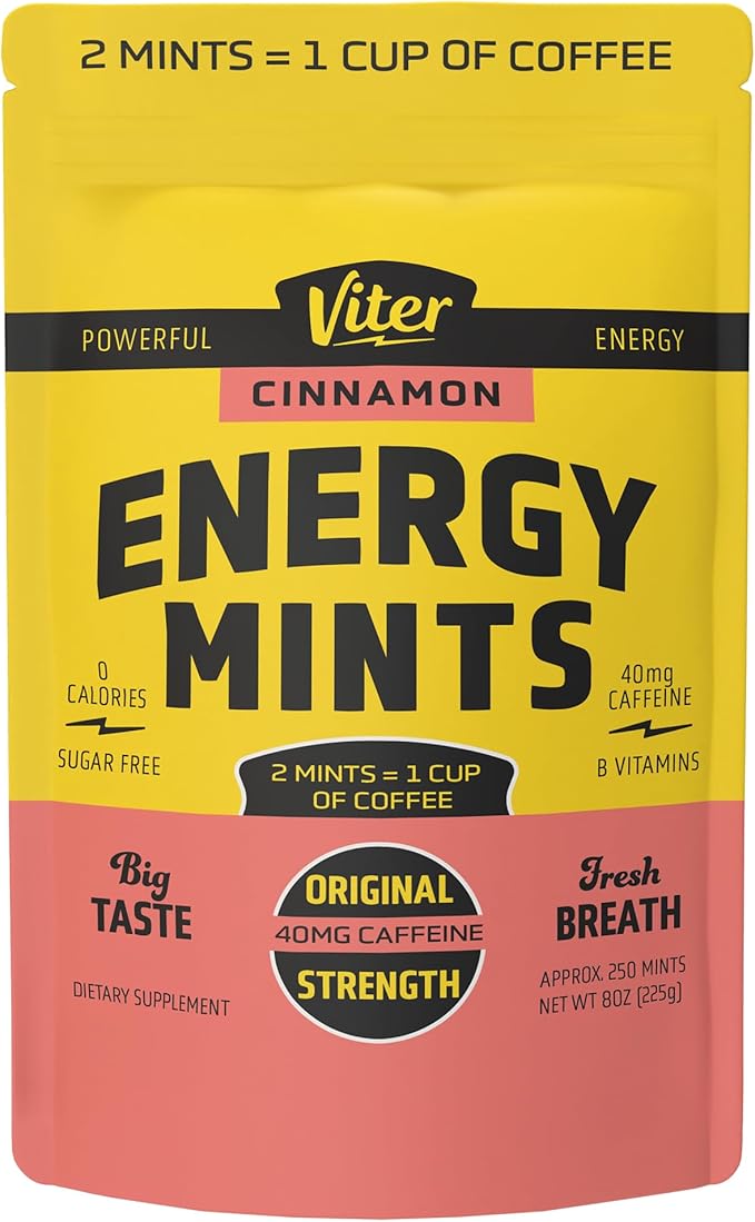 Viter Energy 40mg Caffeine Mints by ViterEnergy