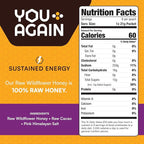 You Again Super Honey Clean Energy Gel, Variety Himalayan Salt & Salted Cacao | - Image 2