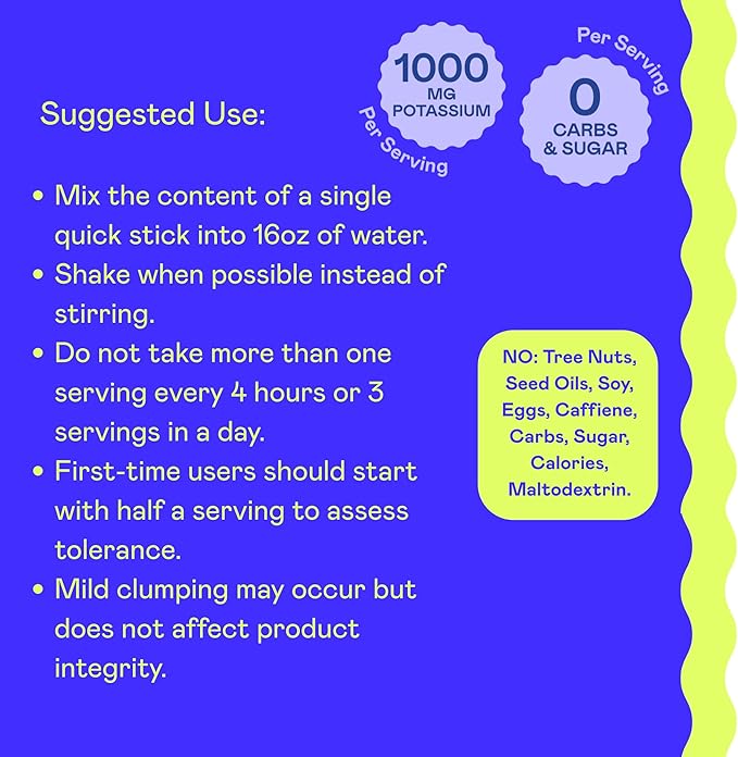 Hi-Lyte K1000 Hydration Packets Unflavored Keto & Performance, 30 Servings - Image 3