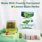 TEARELAE - Lemon Balm Tea Bag - 1.5g X 50 Count - Pure Natural Dried Lemon Balm - Image 2