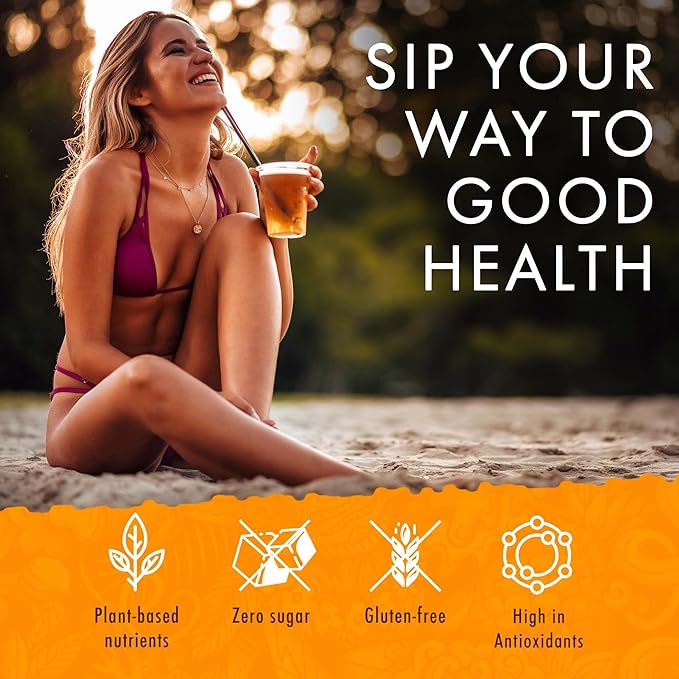 Olena Turmeric Tea, Herbal Green Tea Blend, All-Natural and Antioxidant-Rich - Image 3