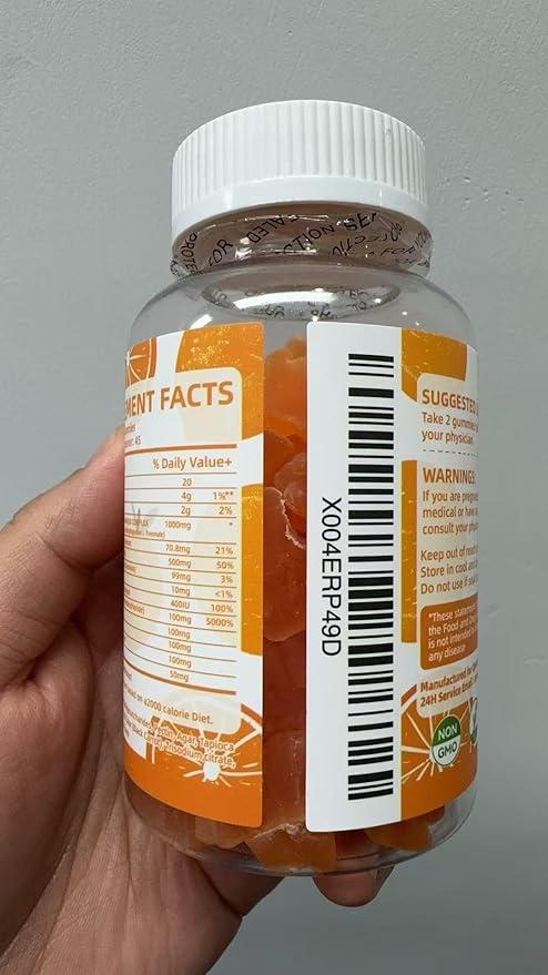 Magnesium Glycinate Gummies- Sugar Free Magnesium Potassium Supplement - Image 3