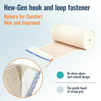 Elastic Bandage Wrap, 6 Pack（2×2", 2×4"） Compression Bandage - Image 3