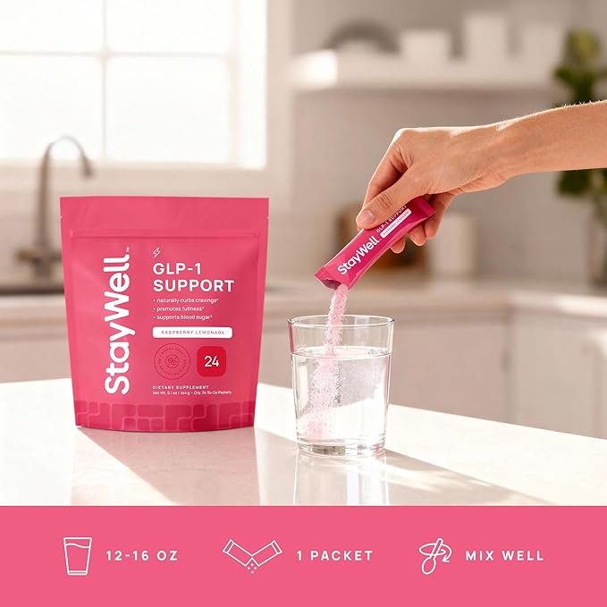 GLP-1 Supplement | Natural GLP-1 Production | GLP 1 Booster Drink Mix to - Image 8