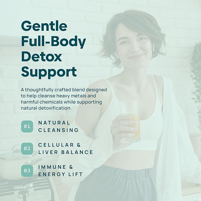 Total Detox, Heavy Metal Detox for Adults- Zeolite, Milk Thistle, Shilajit & - Image 8